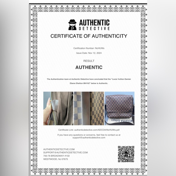 Louis Vuitton
Shelton Messenger Bag Damier MM - Picture 16 of 16